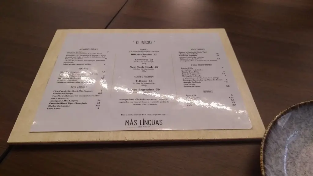 Menu_Más Línguas Bistro_Entroncamento_immagine_3