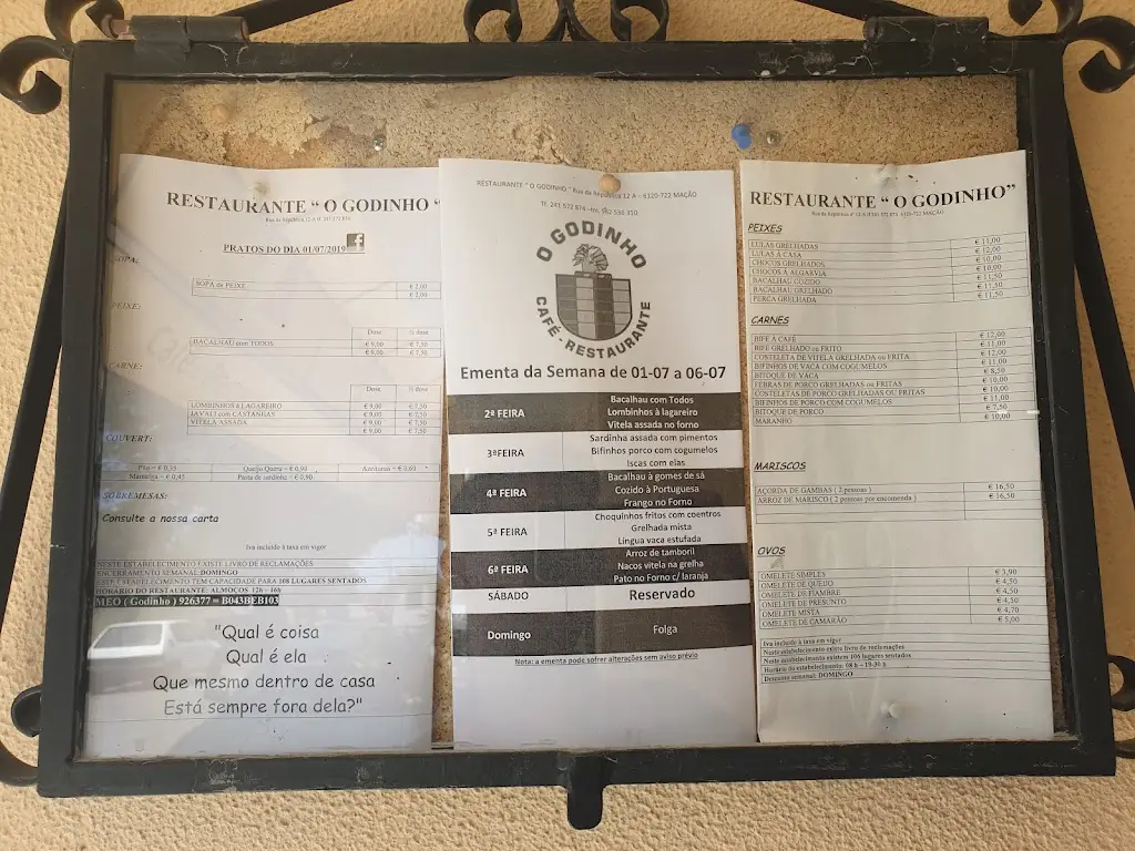 Menu_Restaurante O Godinho_Mação_imagen_3