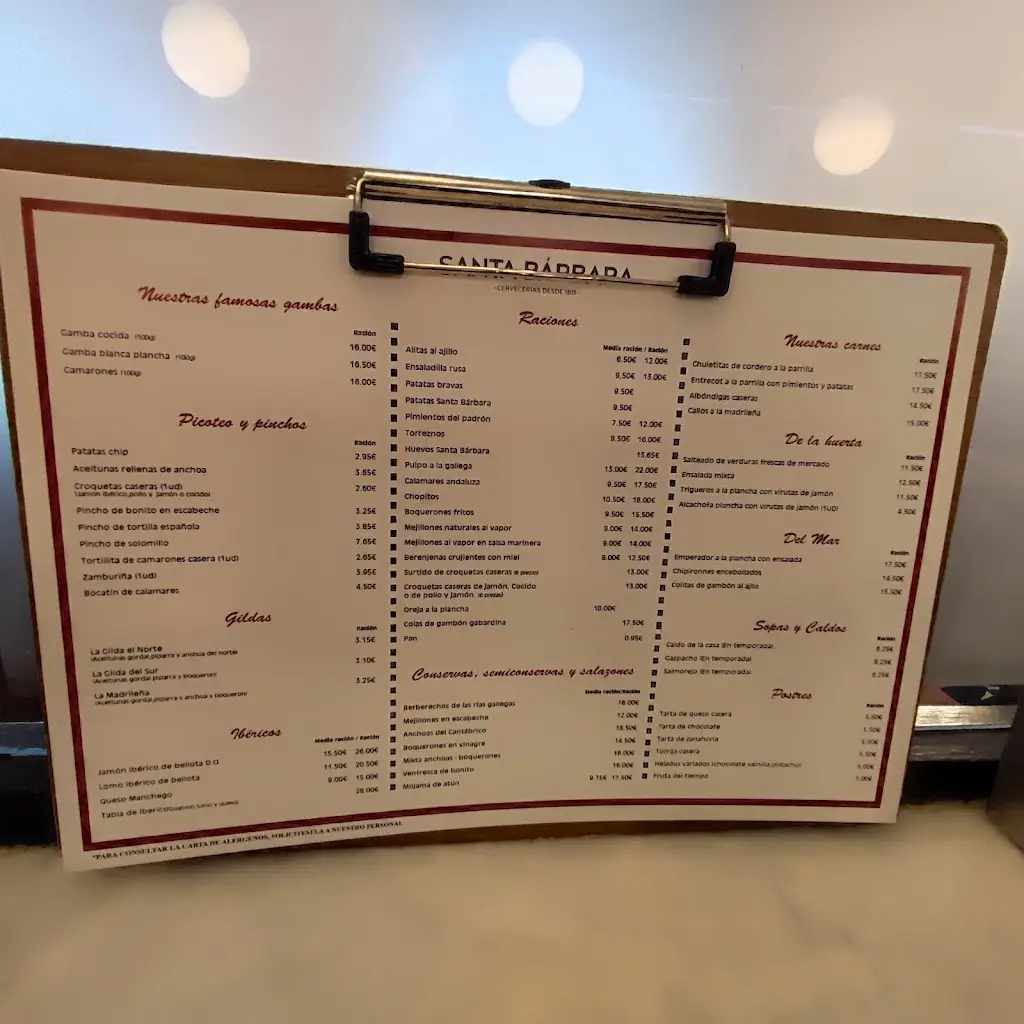 Menu_Restaurante Marisqueira Danidoce_Alpiarça_immagine_2