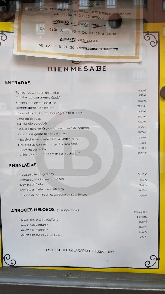 Menu_Batista Tapas Bar_Alpiarça_immagine_1