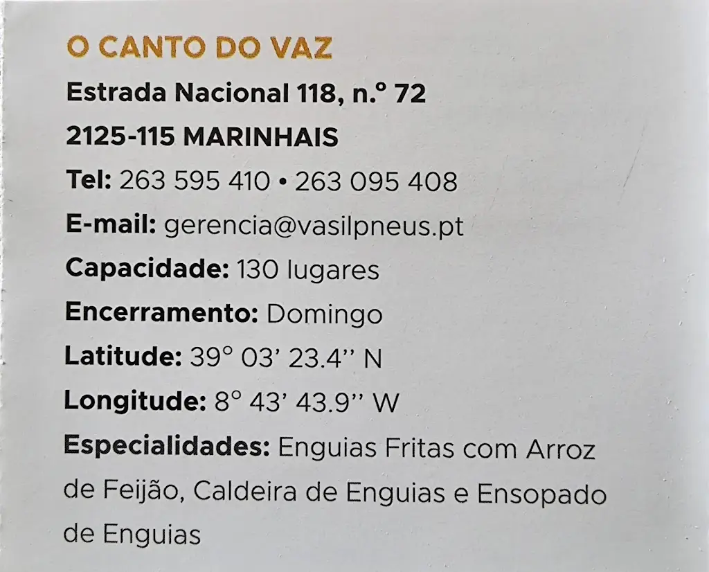 Menü_O Canto do Vaz_Marinhais_Bild_4