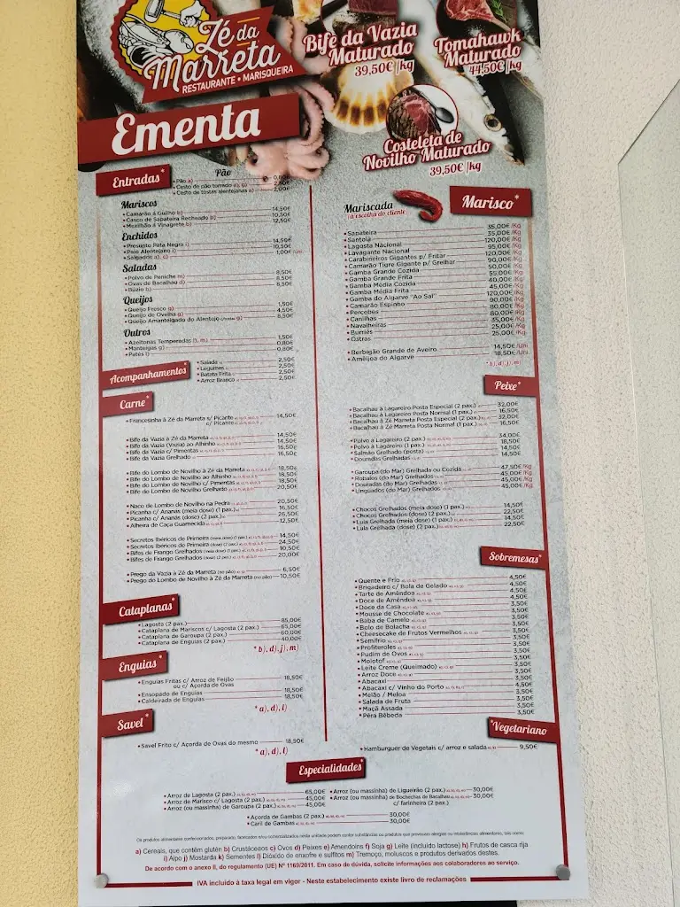 Menu_Zé da Marreta_Marinhais_immagine_2