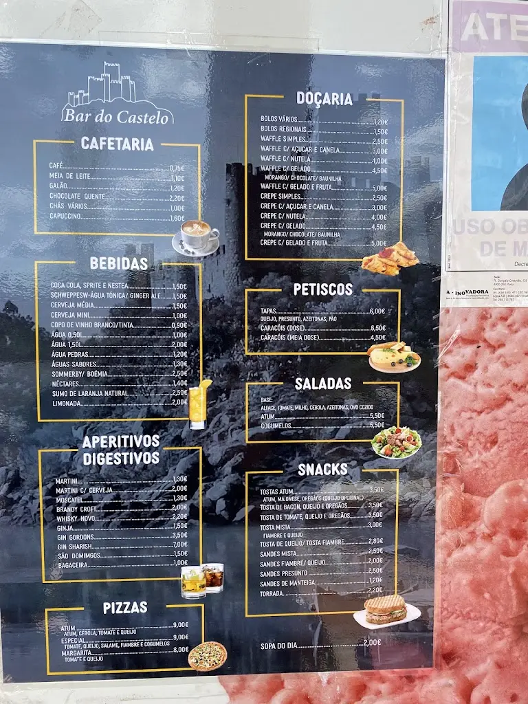 Menu_Bar do Castelo_Praia do Ribatejo_image_2