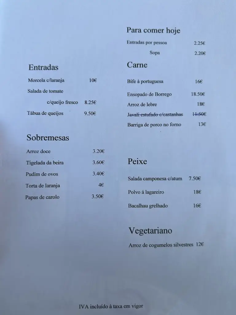 Menu_Adega Tipica O Cruzeiro_Monsanto_image_1
