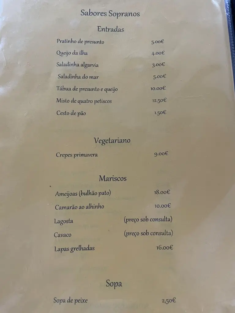 Menu_Sabores Sopranos Sao jorge_Calheta de São Jorge_immagine_4