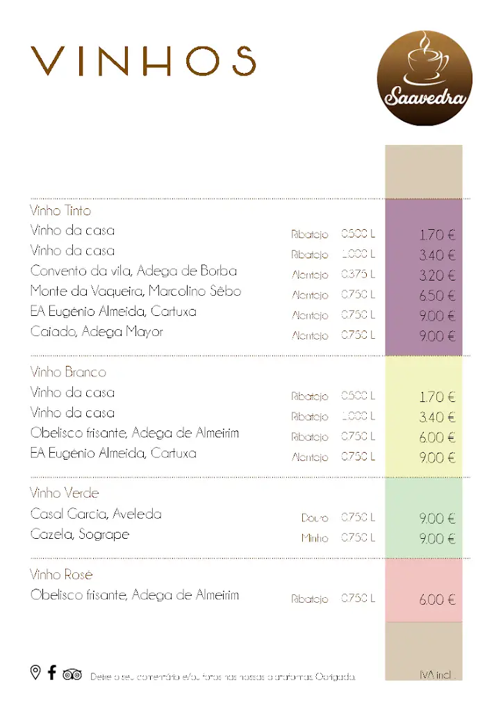 Menu_Café_Restaurante Saavedra_Ferreira do Zêzere_immagine_1