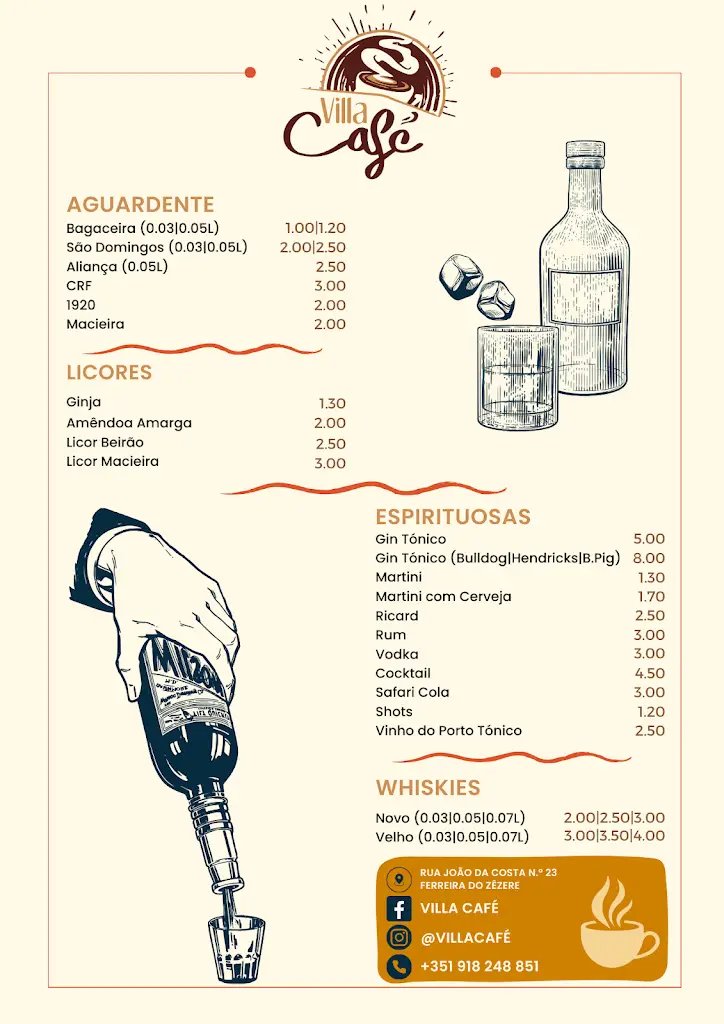 Menu_VILLA CAFÉ_Ferreira do Zêzere_immagine_2