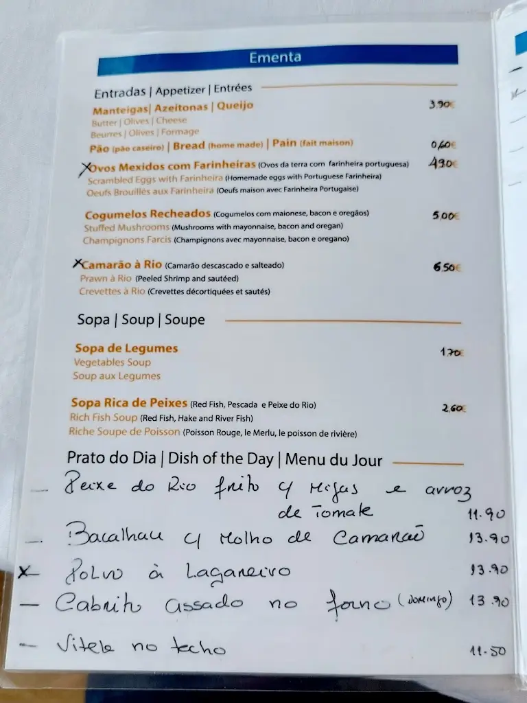 Menu_O Rio_Ferreira do Zêzere_immagine_3