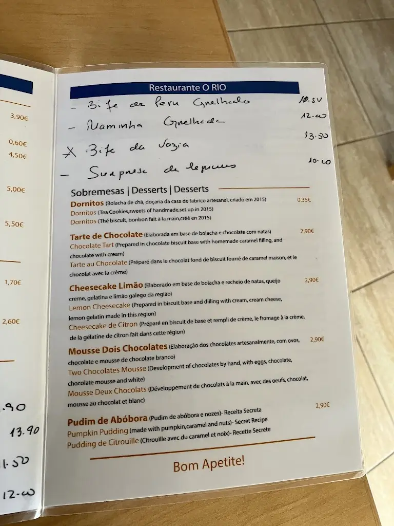 Menu_O Rio_Ferreira do Zêzere_immagine_4