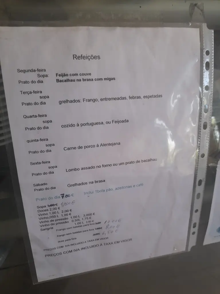 Menu_Restaurante Aida_Santa Margarida da Coutada_immagine_2