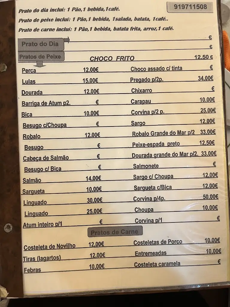 Menu_Restaurante O Pescador_Poceirão_image_1