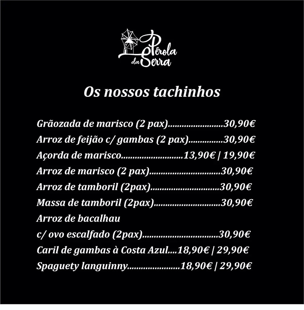 Menu_Pérola da Serra_Poceirão_immagine_2