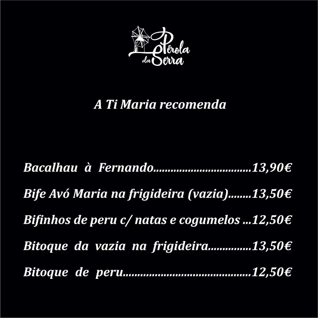Menu_Pérola da Serra_Poceirão_immagine_3