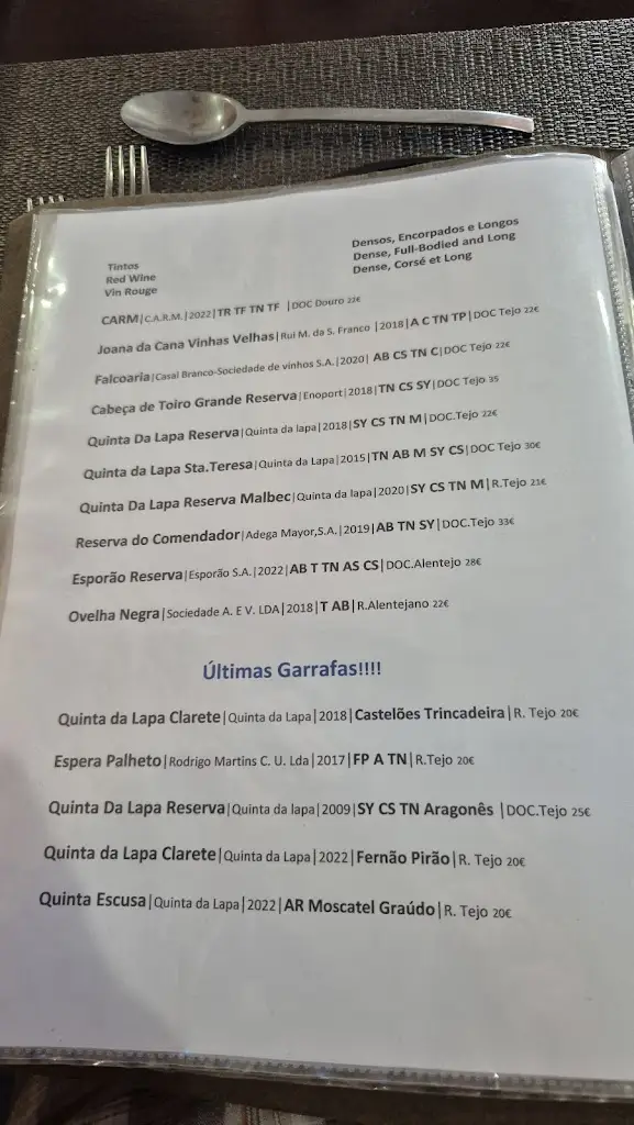 Menu_De'Gustar Restaurante Mixology Cocktail Bar_Torres Novas_immagine_1