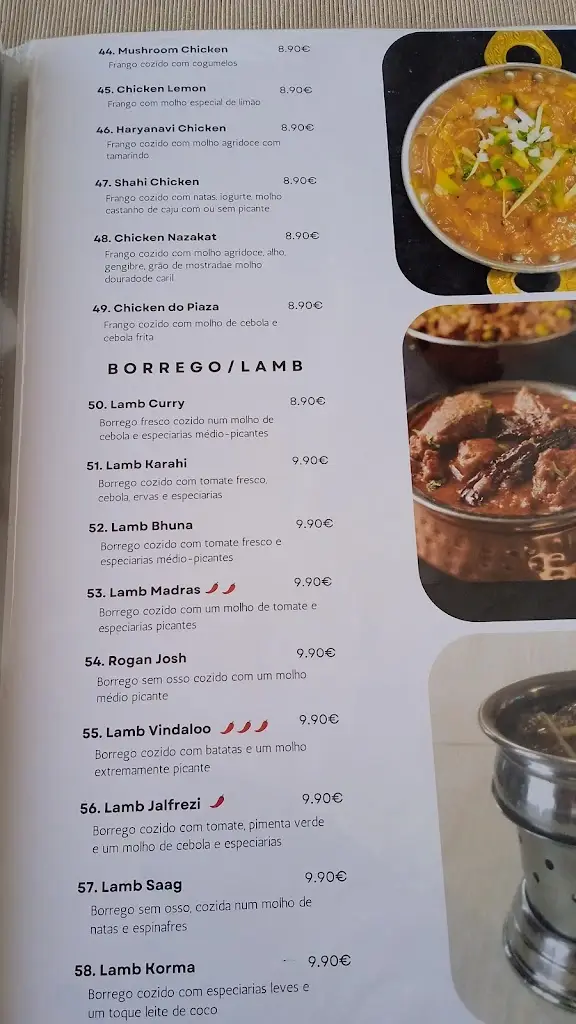 Menu_Shiva Restaurant Indiano- Torres Novas restaurante indiano_Torres Novas_image_4