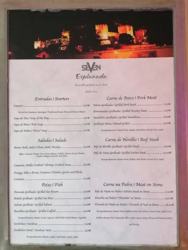 Menu_Seven Restaurante_Torres Novas_image_1