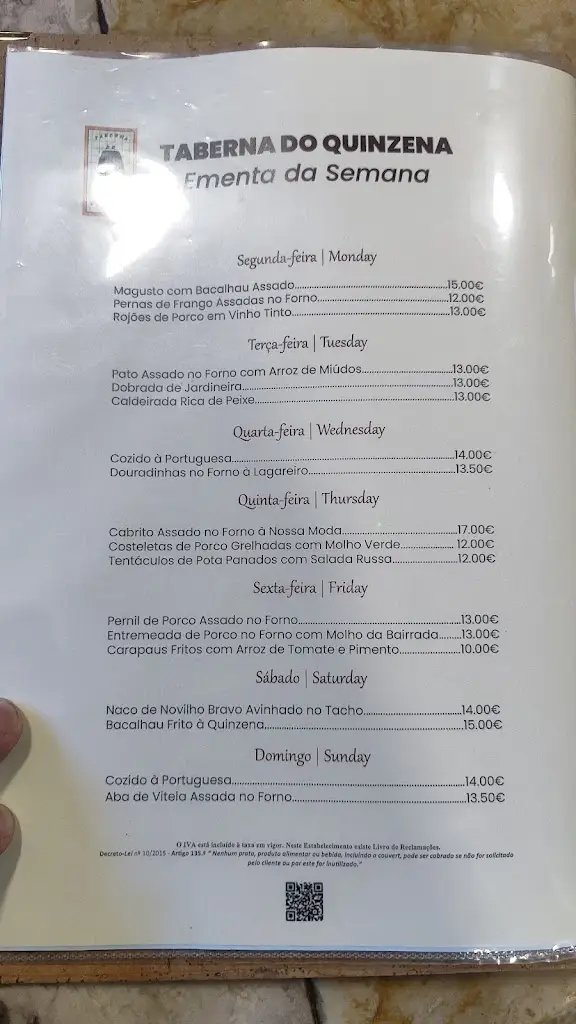 Menu_Taberna do Quinzena_Vale de Santarém_immagine_1