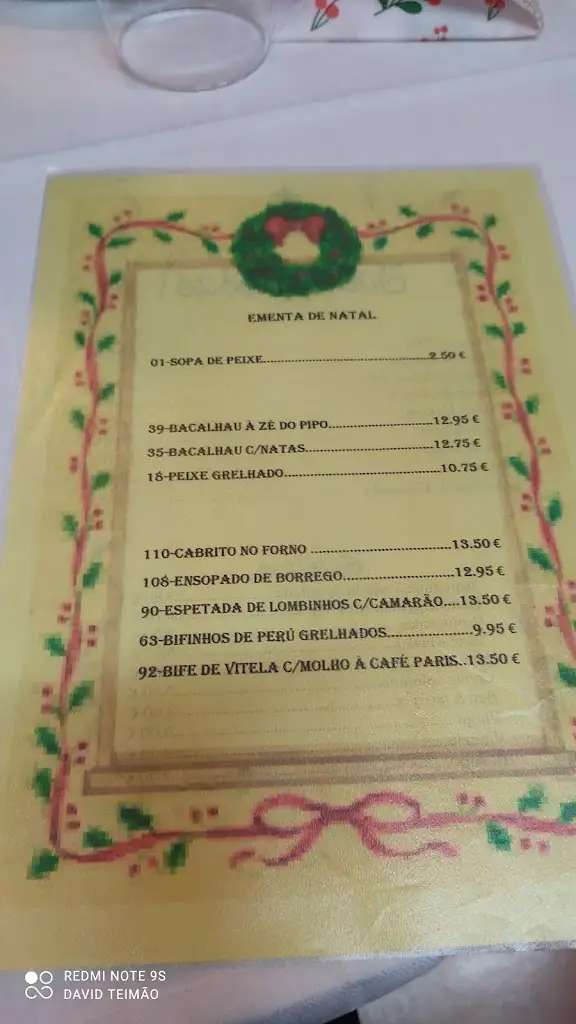 Menu_As Três Naus_Sardoal_immagine_1