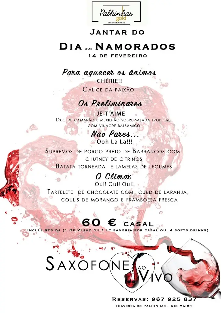 Menu_Palhinhas Gold_Rio Maior_immagine_3