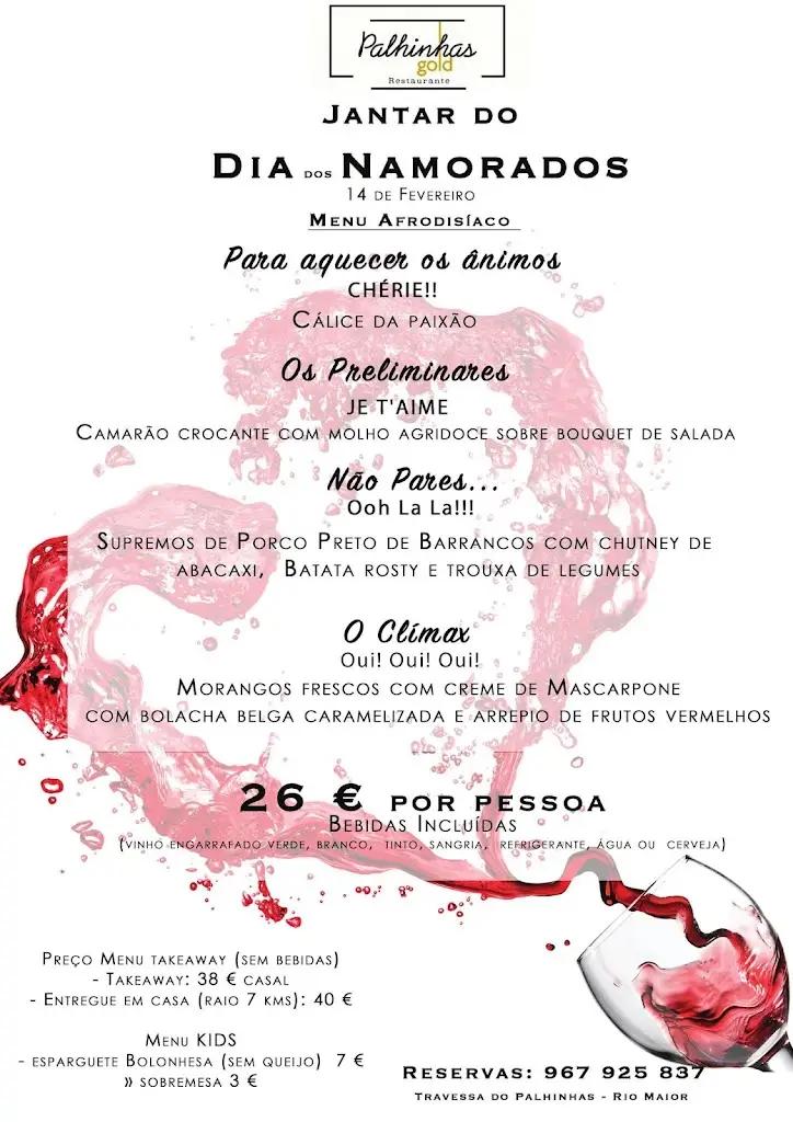 Menu_Palhinhas Gold_Rio Maior_immagine_4