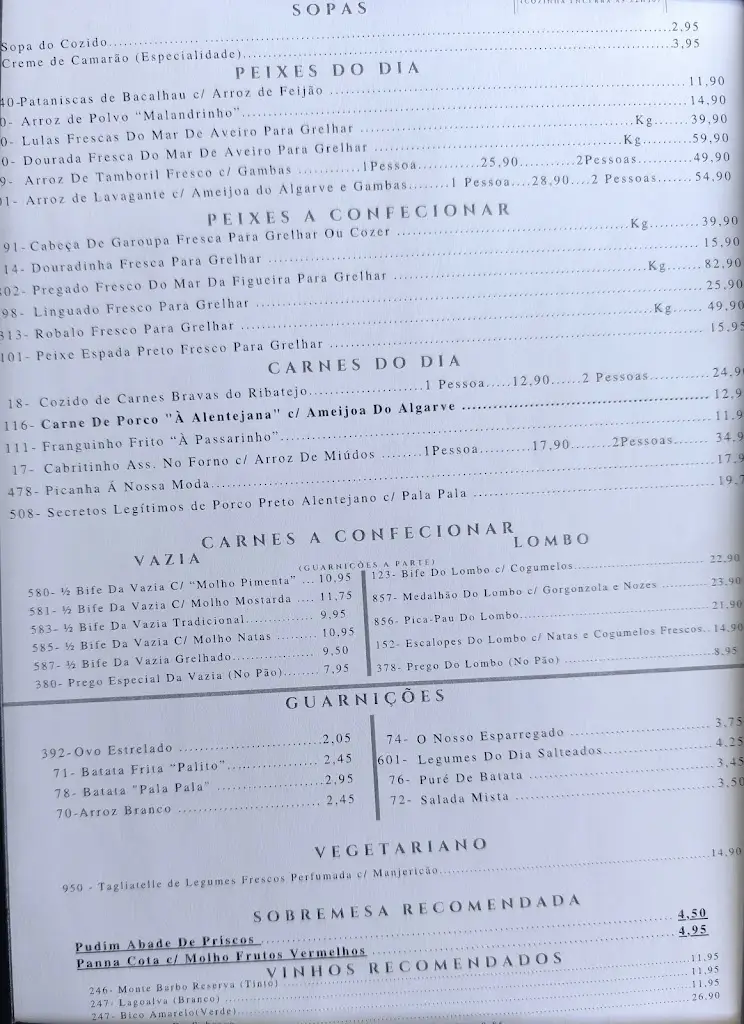 Menu_A Torre_Samora Correia_immagine_3