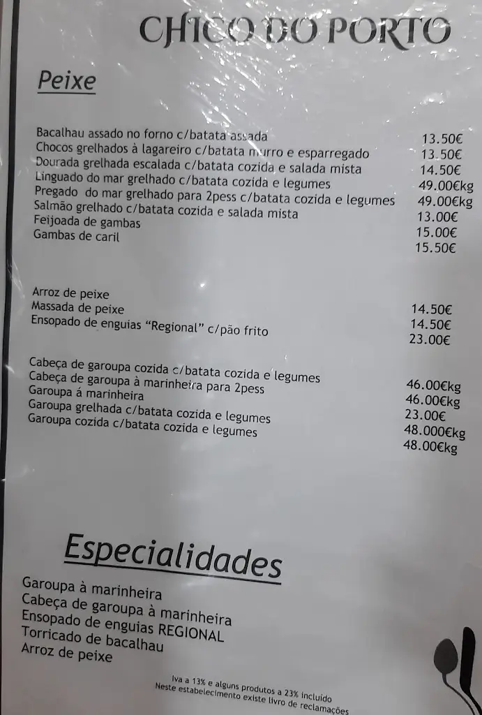 Menu_Chico do Porto_Samora Correia_imagen_4