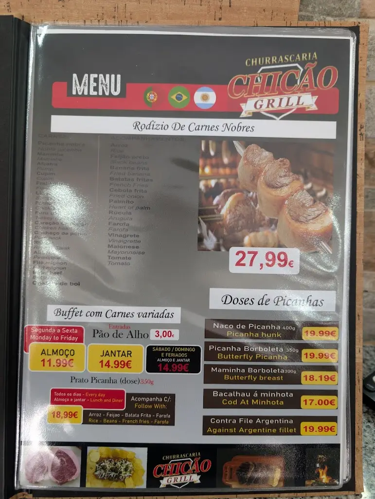Menu_Churrascaria Chicão Grill_Samora Correia_immagine_1