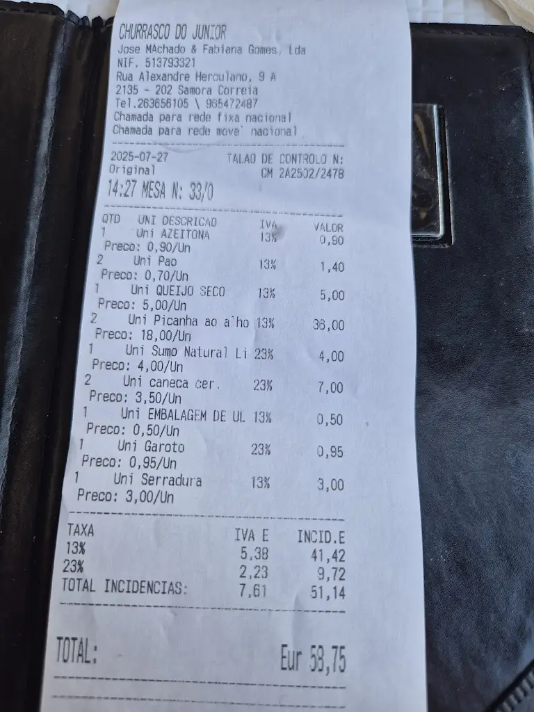 Alberto Bujan Santos_O Churrasco do Junior_Samora Correia_recensione