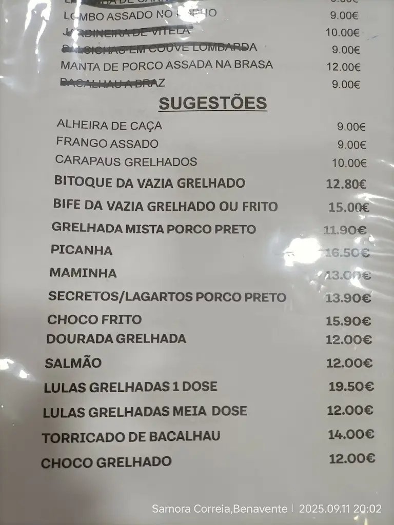 Menu_Iguarias Com Carinho_Samora Correia_immagine_1