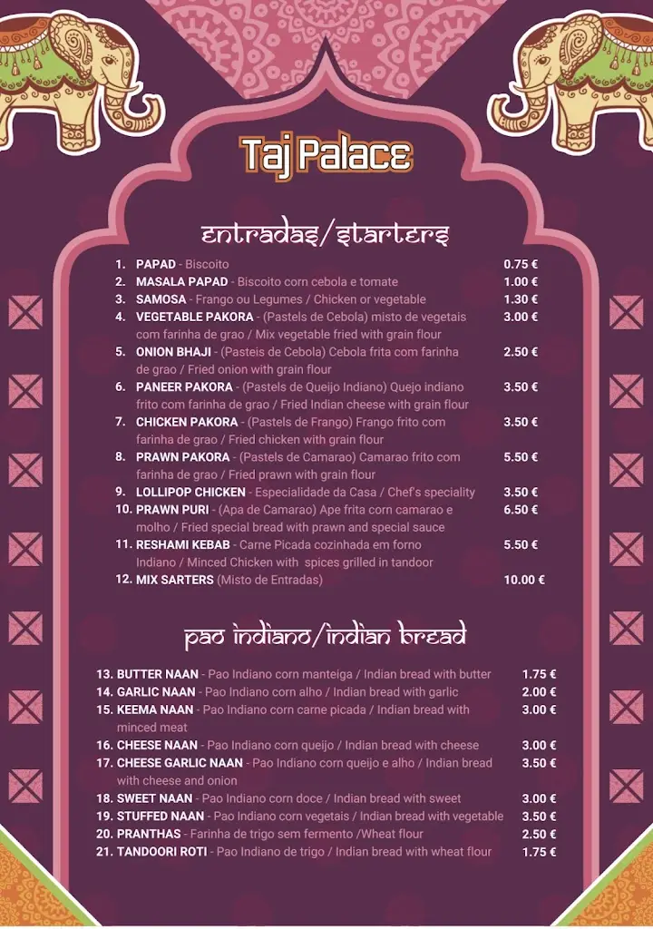 Menu_Taj Palace_Amora_immagine_1