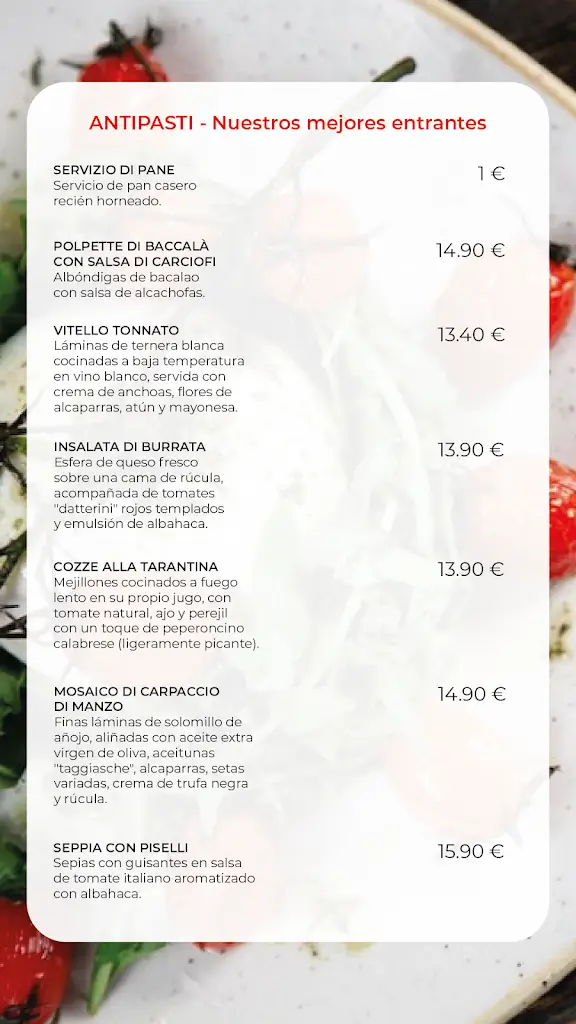 Menu_Ferro Velho_Amora_immagine_1