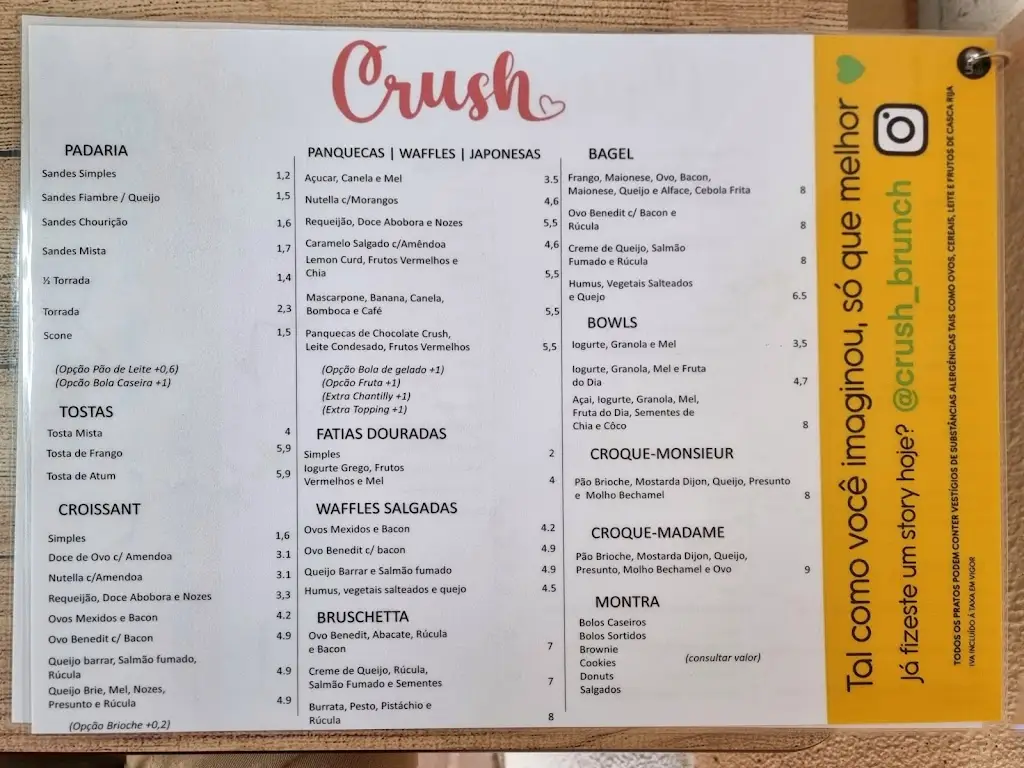 Menu_Crush_Aldeia de Paio Pires_immagine_1