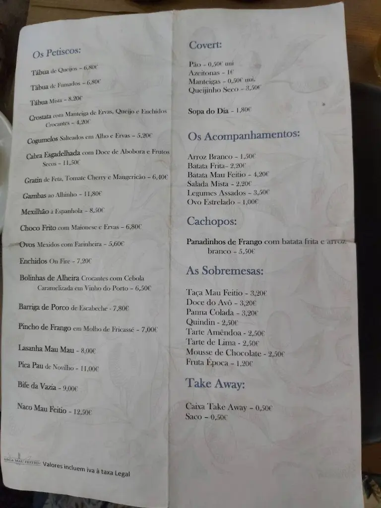Menu_Tasca Mau Feitio_Aldeia de Paio Pires_image_2
