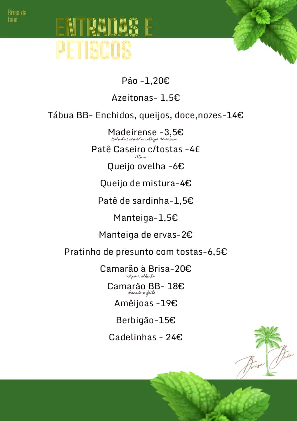 Menu_Brisa da Baía_Arrentela_immagine_3