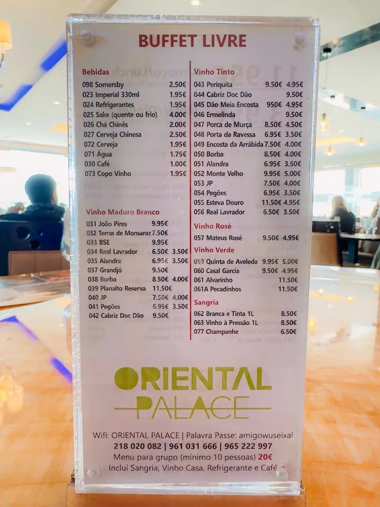 Menü_Restaurante Amigo Wu & Oriental Palace_Arrentela_Bild_4