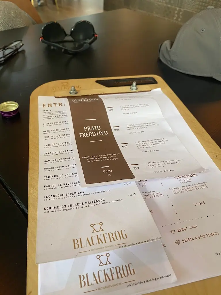 Menu_Restaurante BlackFrog em Santarém_Santarém_immagine_2