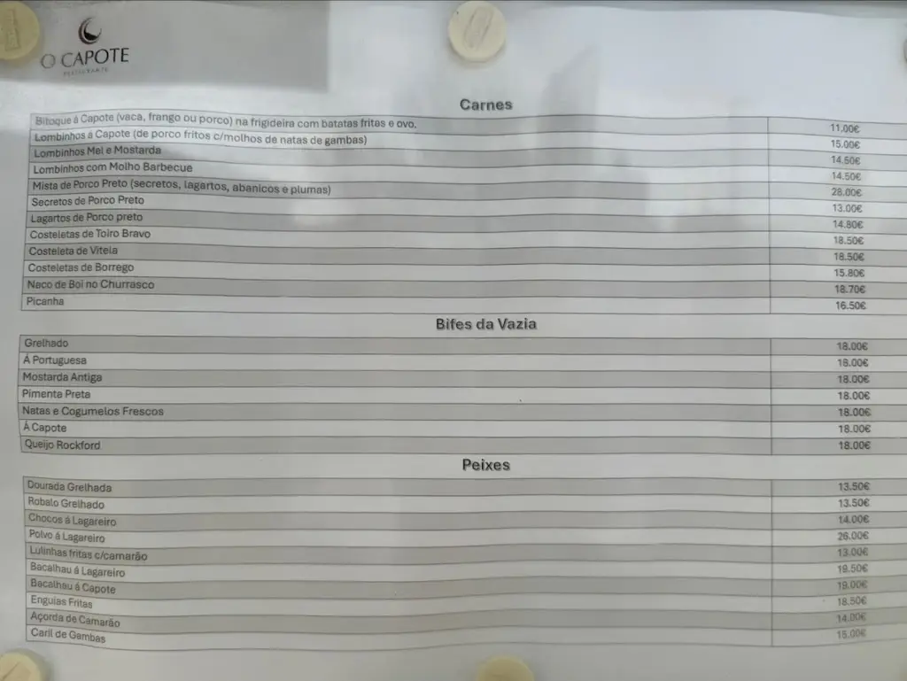 Menu_O Capote Restaurante_Santarém_imagen_2