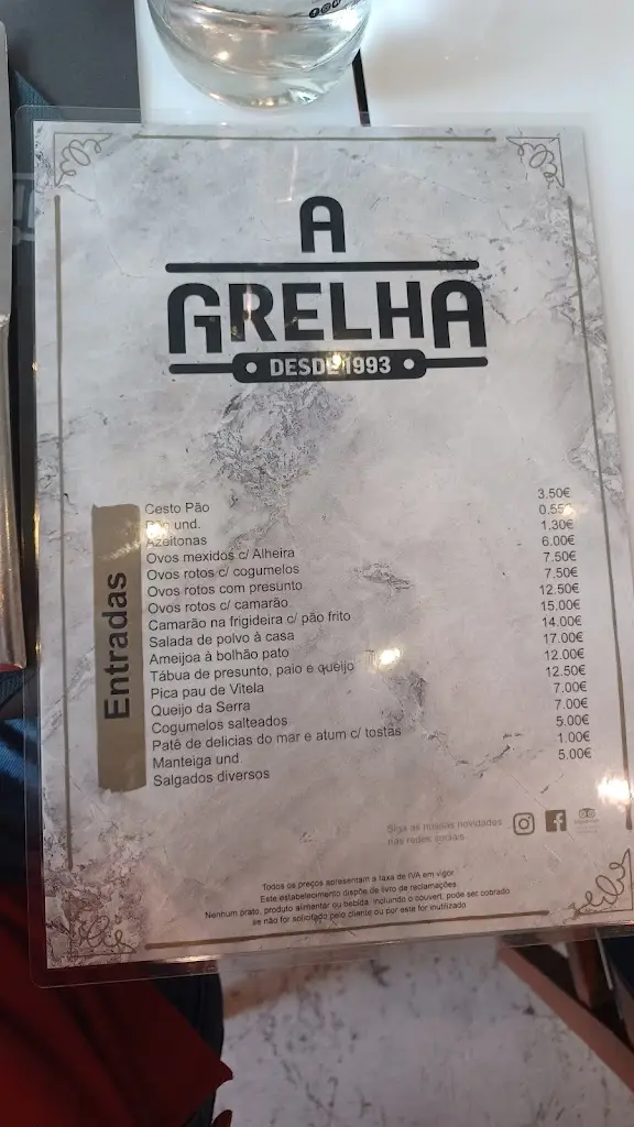 Menu_Restaurante A Grelha_Santarém_immagine_4
