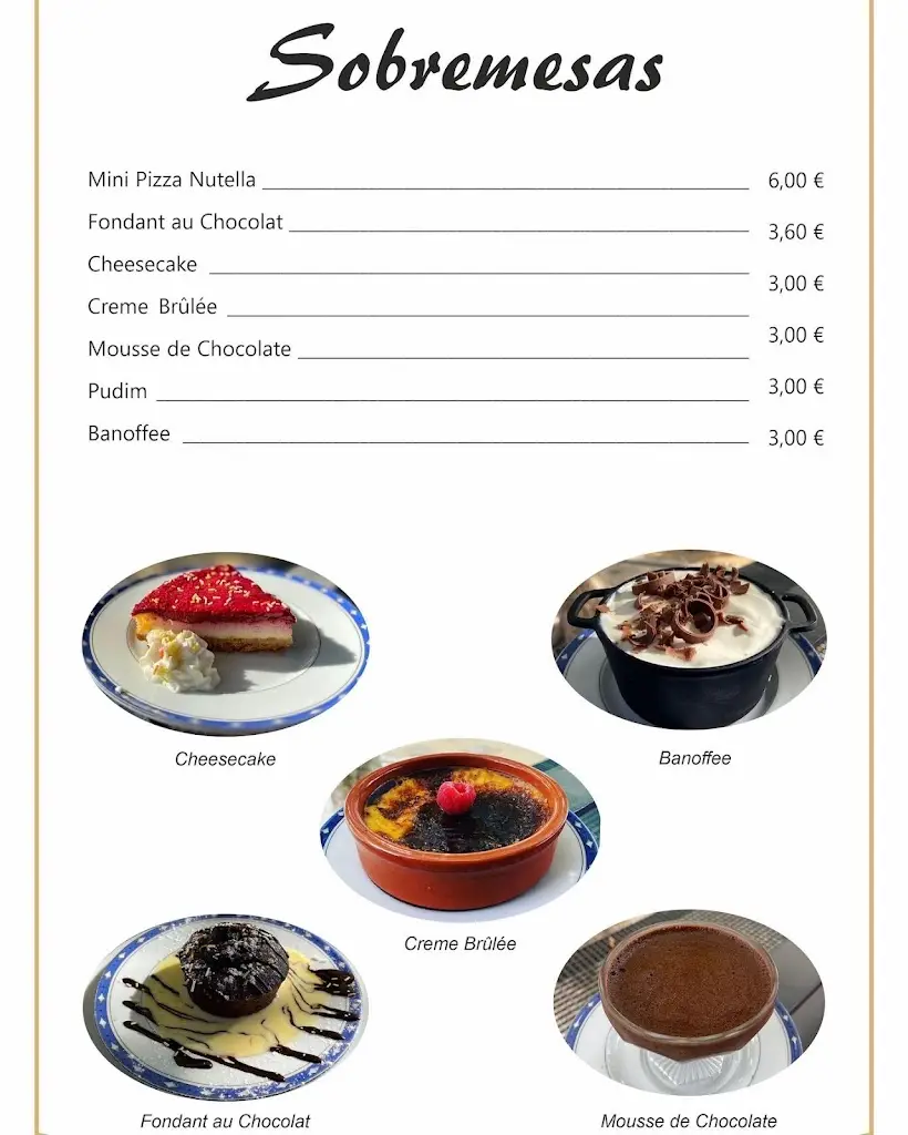 Menu_Belluno - Restaurante & Bar Lounge_Santarém_immagine_2