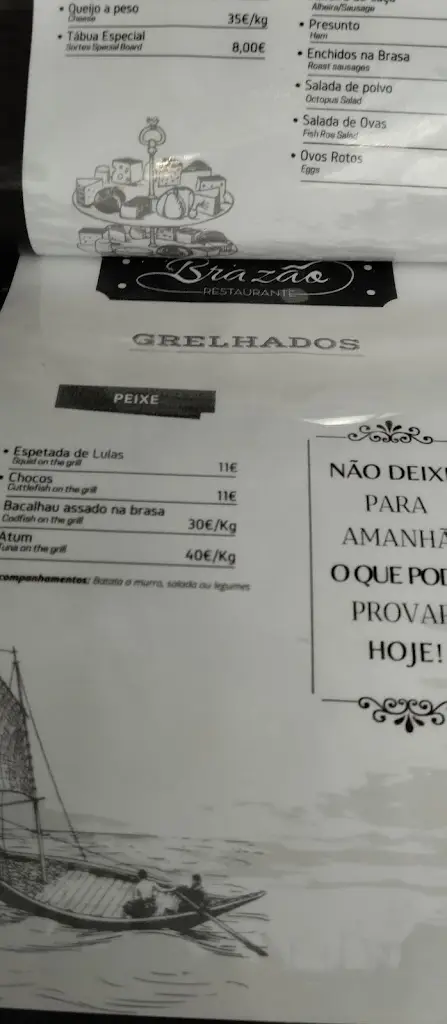 Menu_Restaurante Brazão_Santarém_immagine_4
