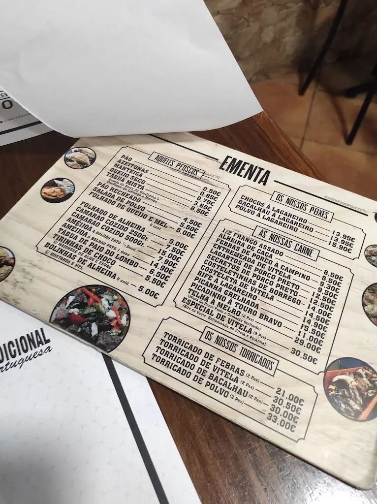 Menu_Restaurante O Melro_Santarém_immagine_2