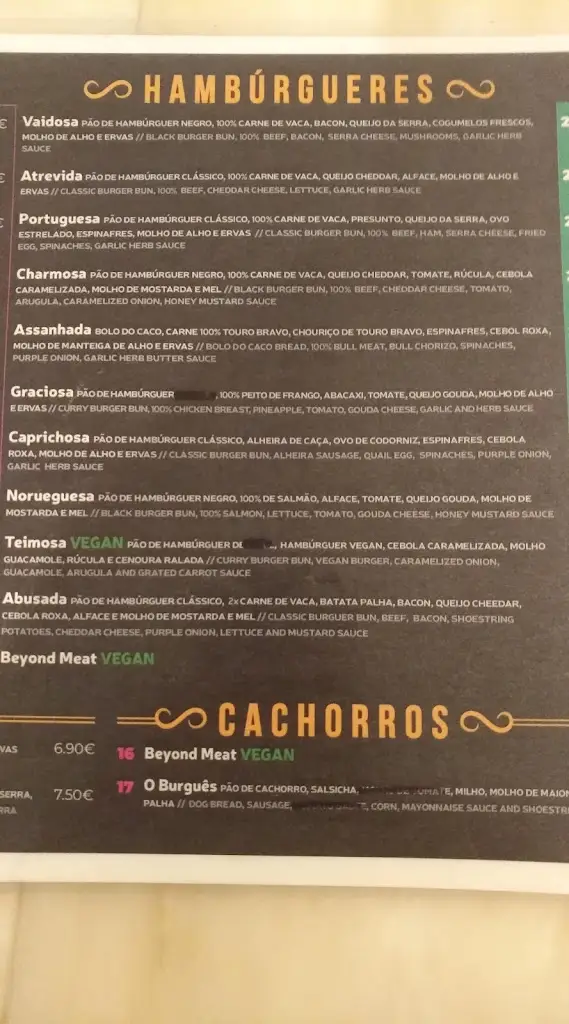 Menu_Burguesita Santarém_Santarém_imagen_1