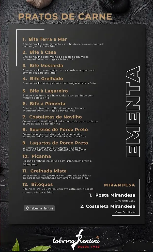 Menu_Taberna Rentini_Santarém_image_1