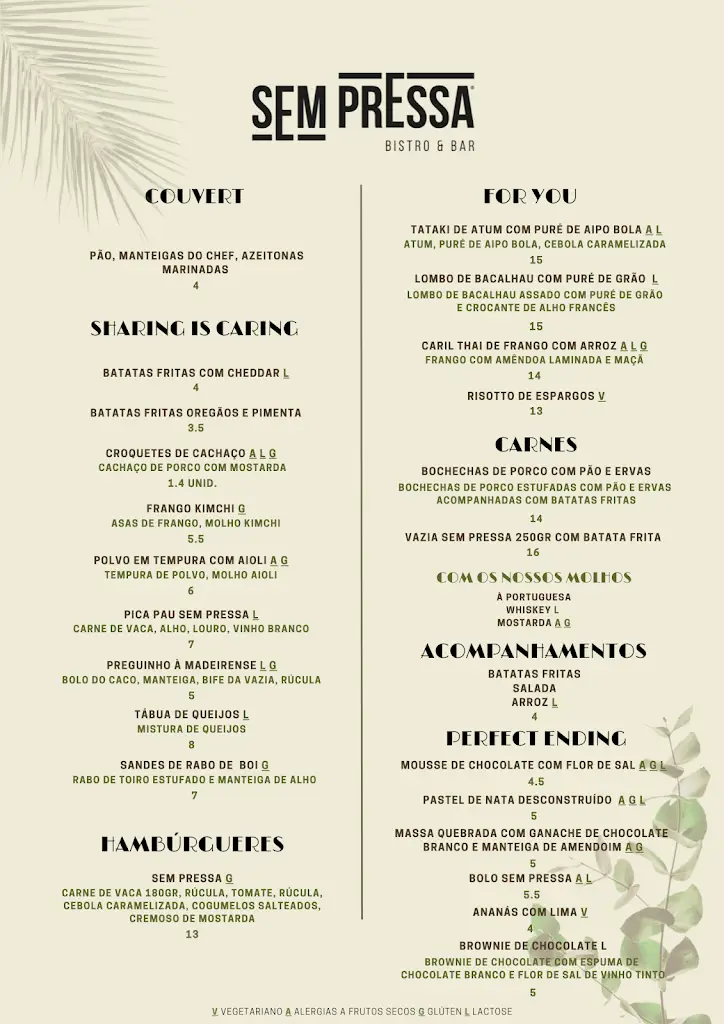 Menu_Sem Pressa - Bistro & Bar_Santarém_imagen_1