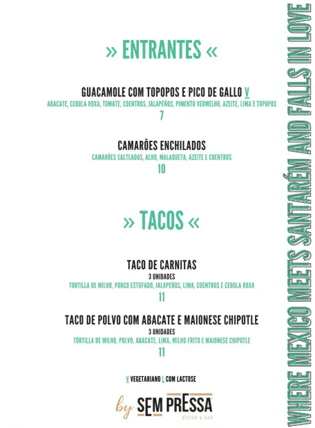 Menu_Sem Pressa - Bistro & Bar_Santarém_imagen_3