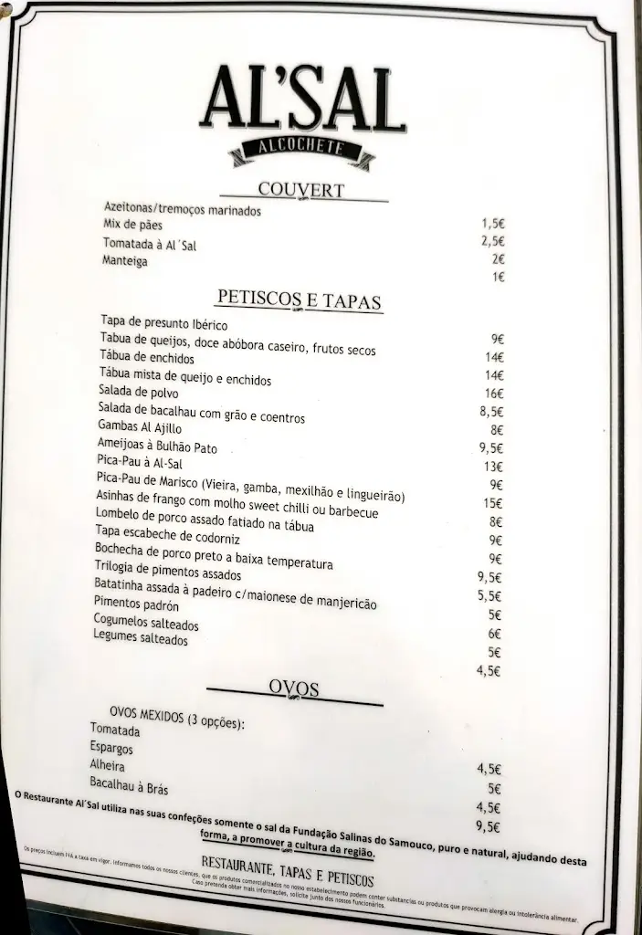 Menu_Al'Sal_Alcochete_immagine_3