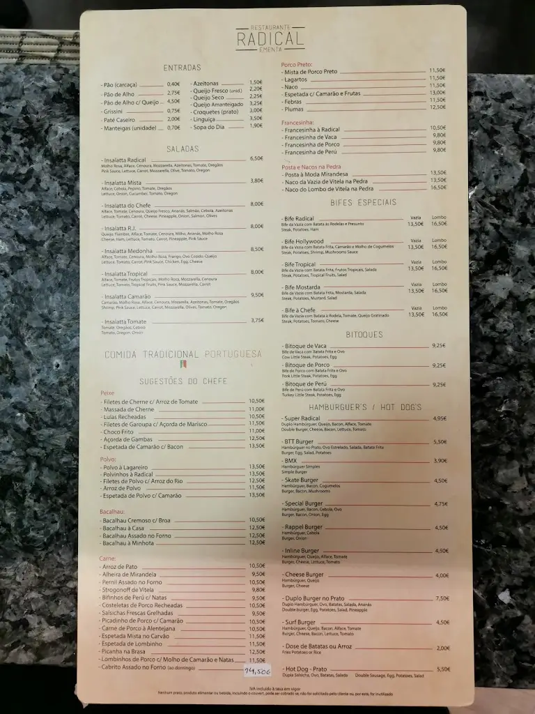 Menu_Restaurante Radical_Alcochete_immagine_4