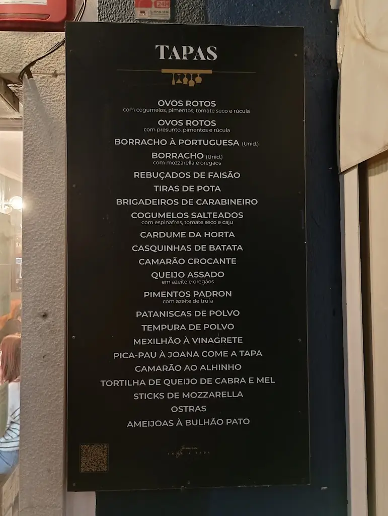 Menu_Joana Come a Tapa_Alcochete_immagine_1