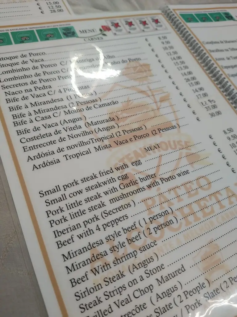 Menu_Steak House Pateo Alcochetano_Alcochete_immagine_3