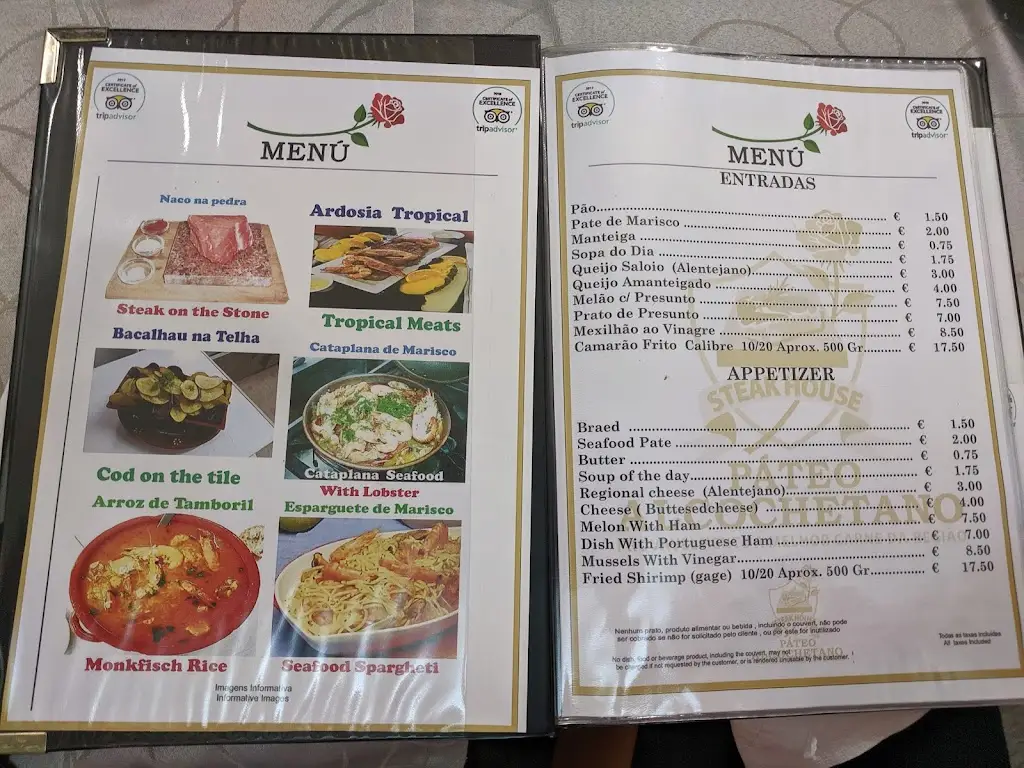 Menu_Steak House Pateo Alcochetano_Alcochete_immagine_4